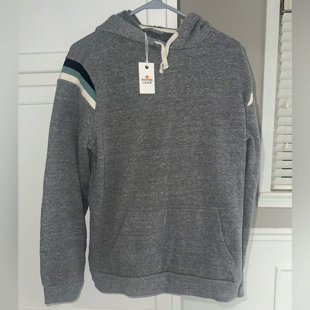 Marine Layer Heather Gray Hoodie